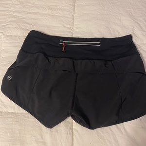 Black speed up shorts 2.5 inch